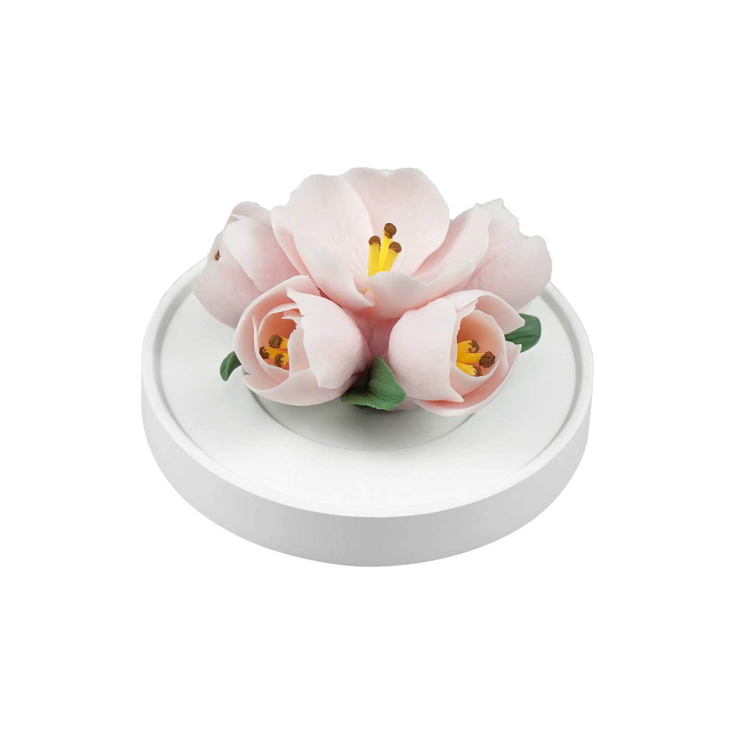 Handmade Ceramic Flower Diffuser(Herbaceous Peony)