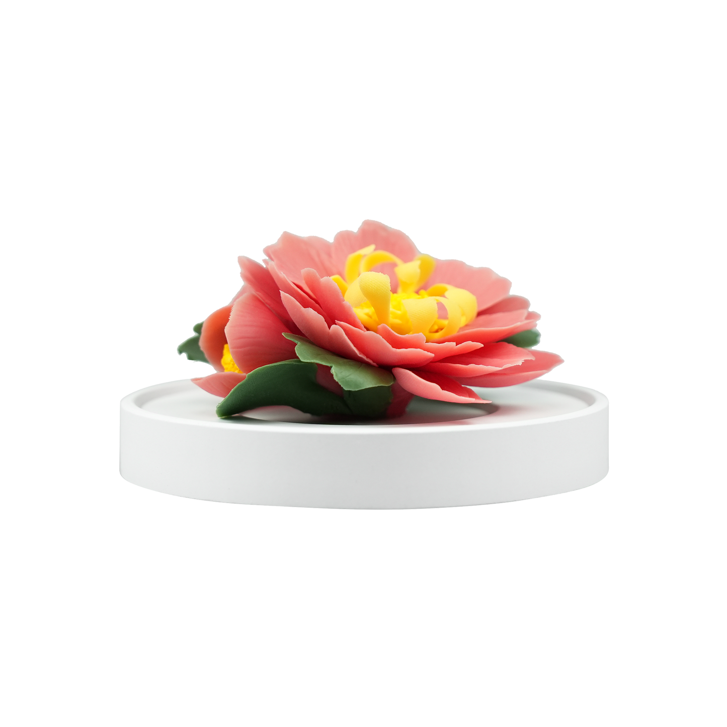 Handmade Ceramic Flower Diffuser (3S1L peony)