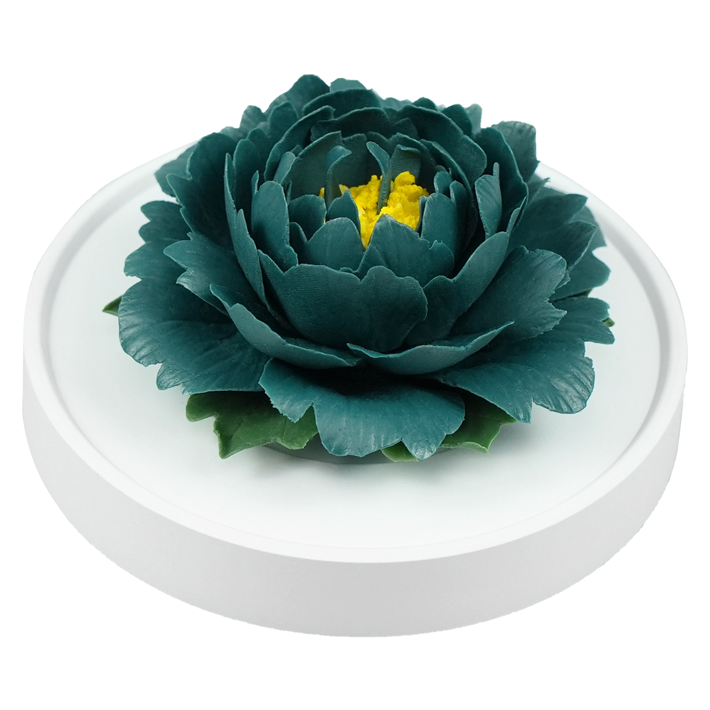 Dark Green Peony - floracera