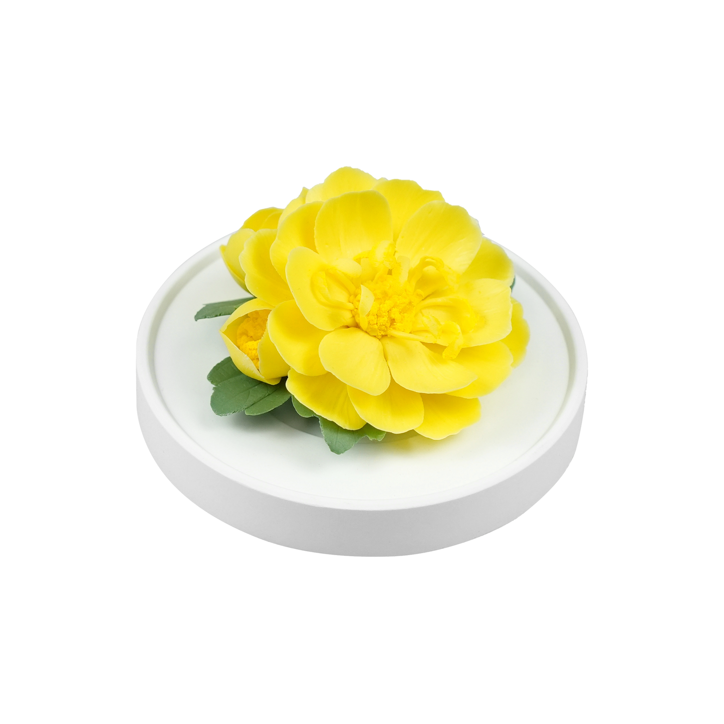 Handmade Ceramic Flower Diffuser (3S1L peony)