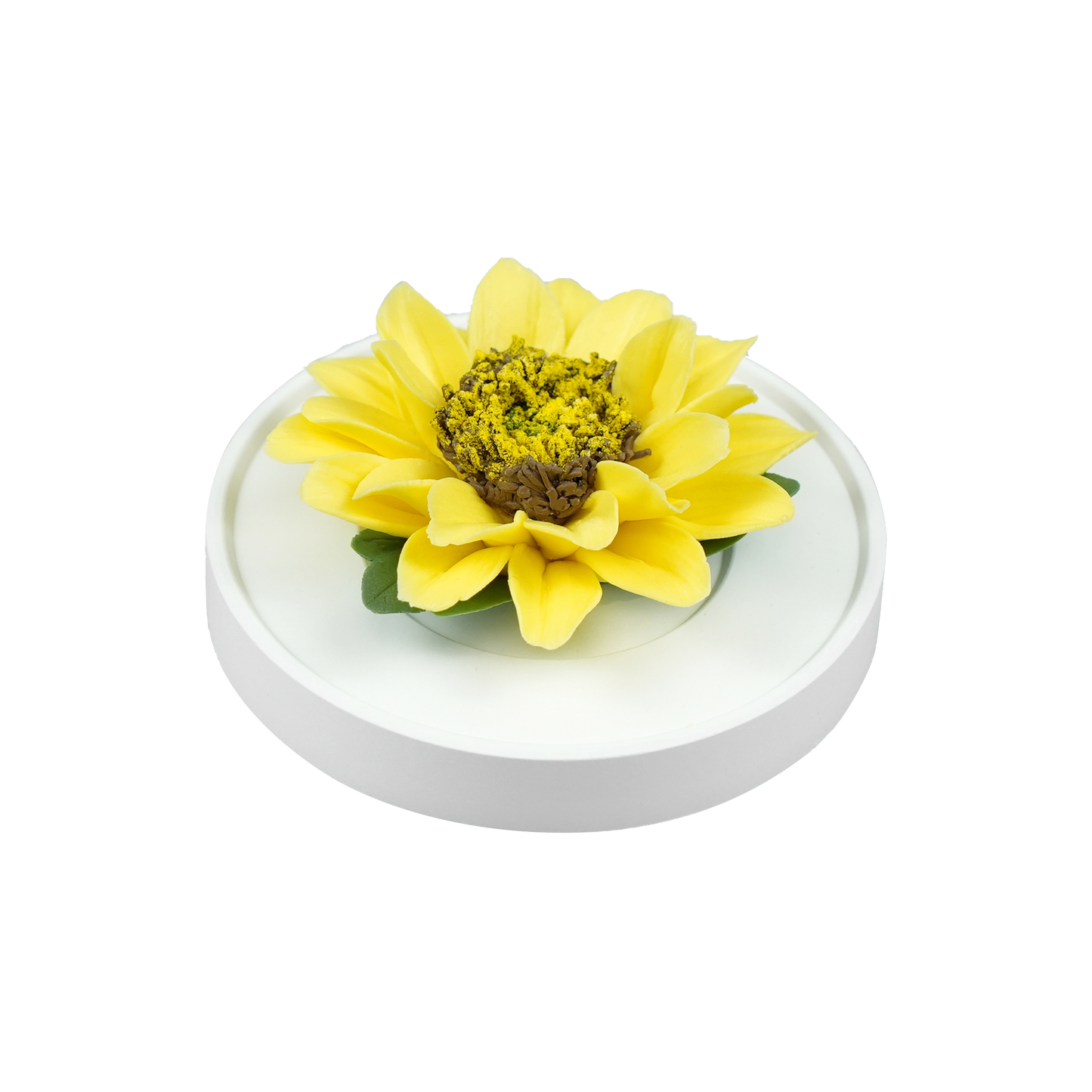 Handmade Ceramic Flower Diffuser (Sunflower)