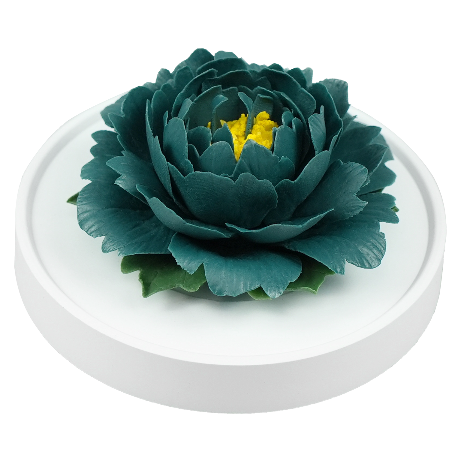 Dark Green Peony - floracera