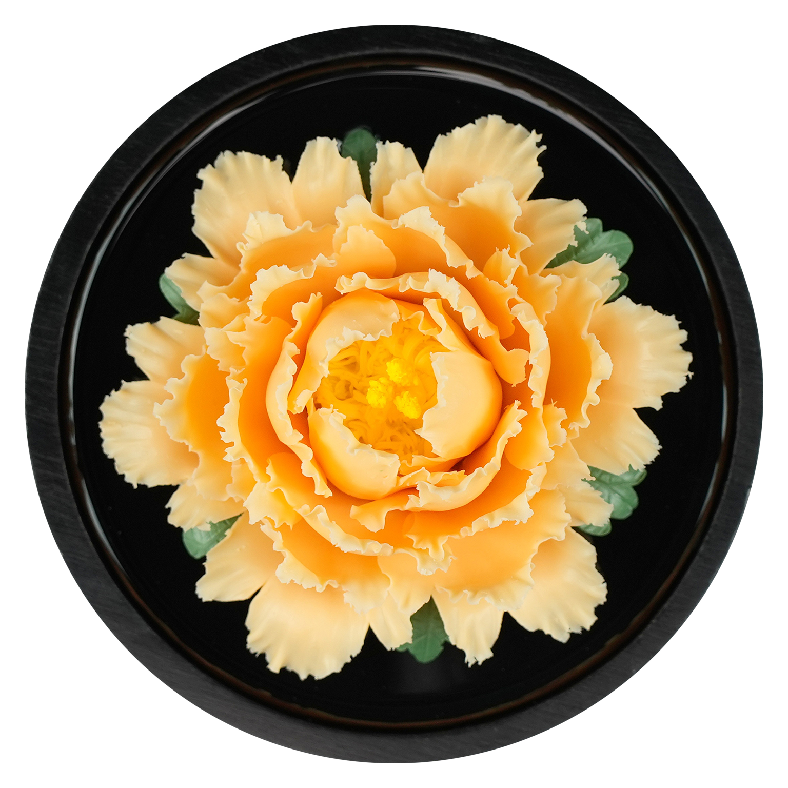 Orange Peony - floracera