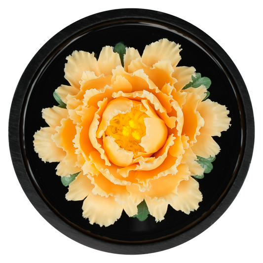 Orange Peony - floracera