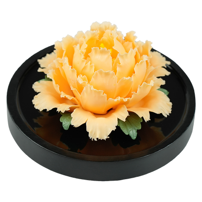 Orange Peony - floracera