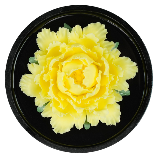 Bright Yellow Peony - floracera