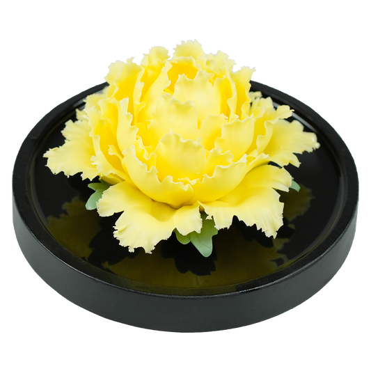 Bright Yellow Peony - floracera