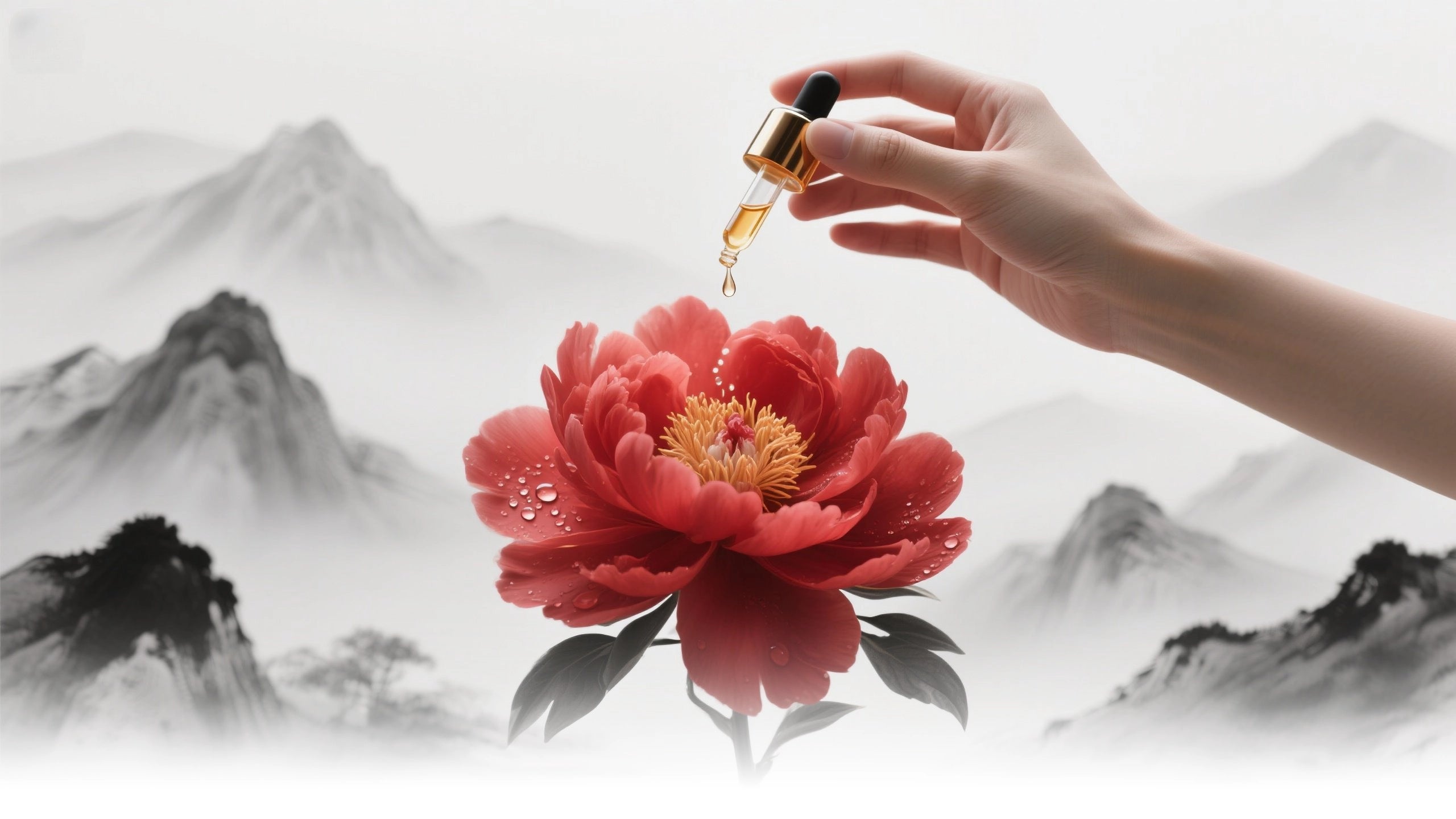 Handmade ceramic flower aroma diffuser